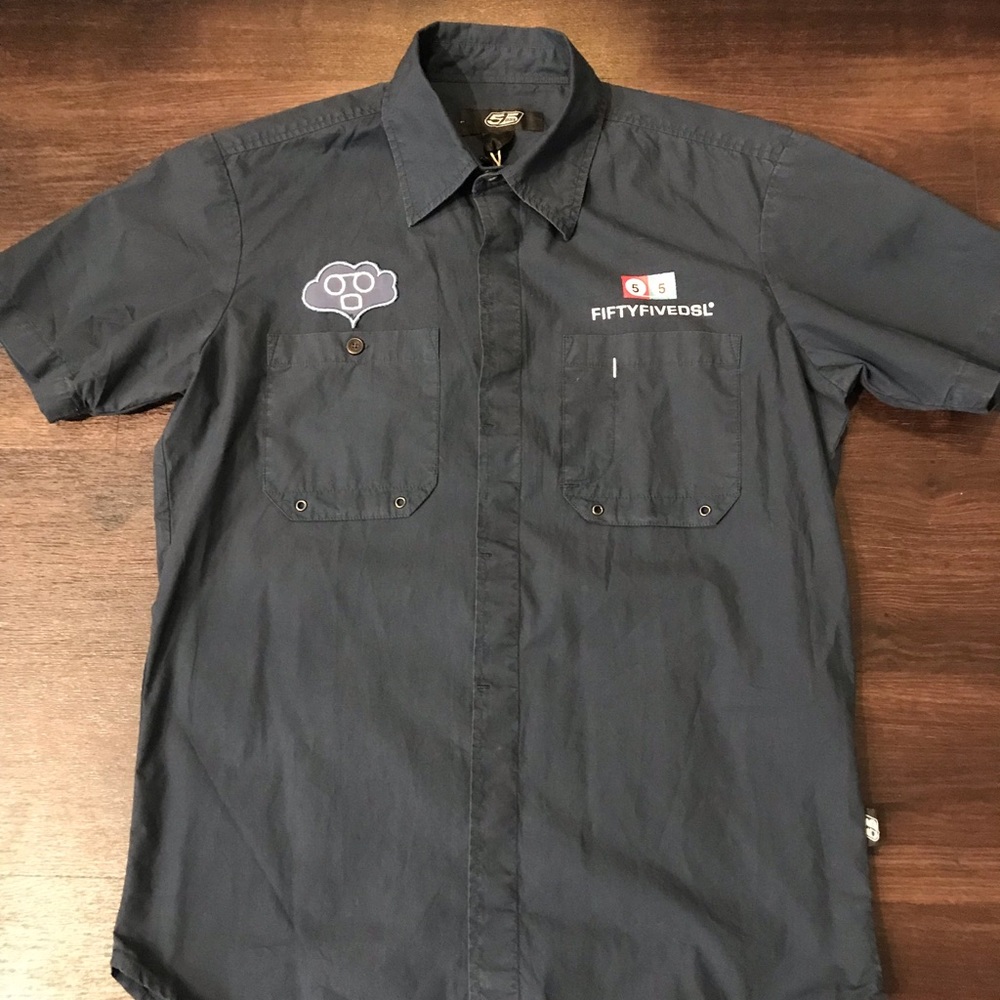 Diesel 55DSL S/S Button-Down Shirt